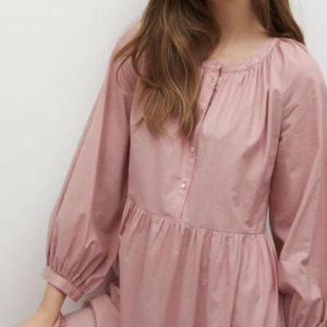 pink midi mango (MNG) dress